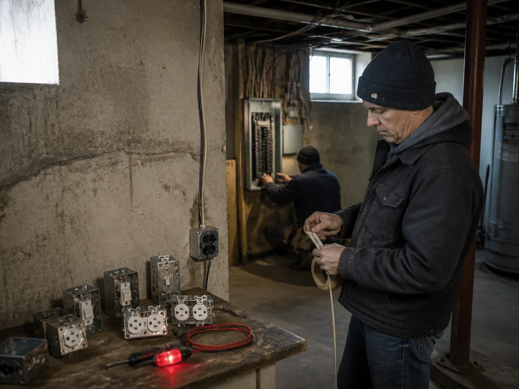 DIY vs when to call a pro in a typical electrical scenario